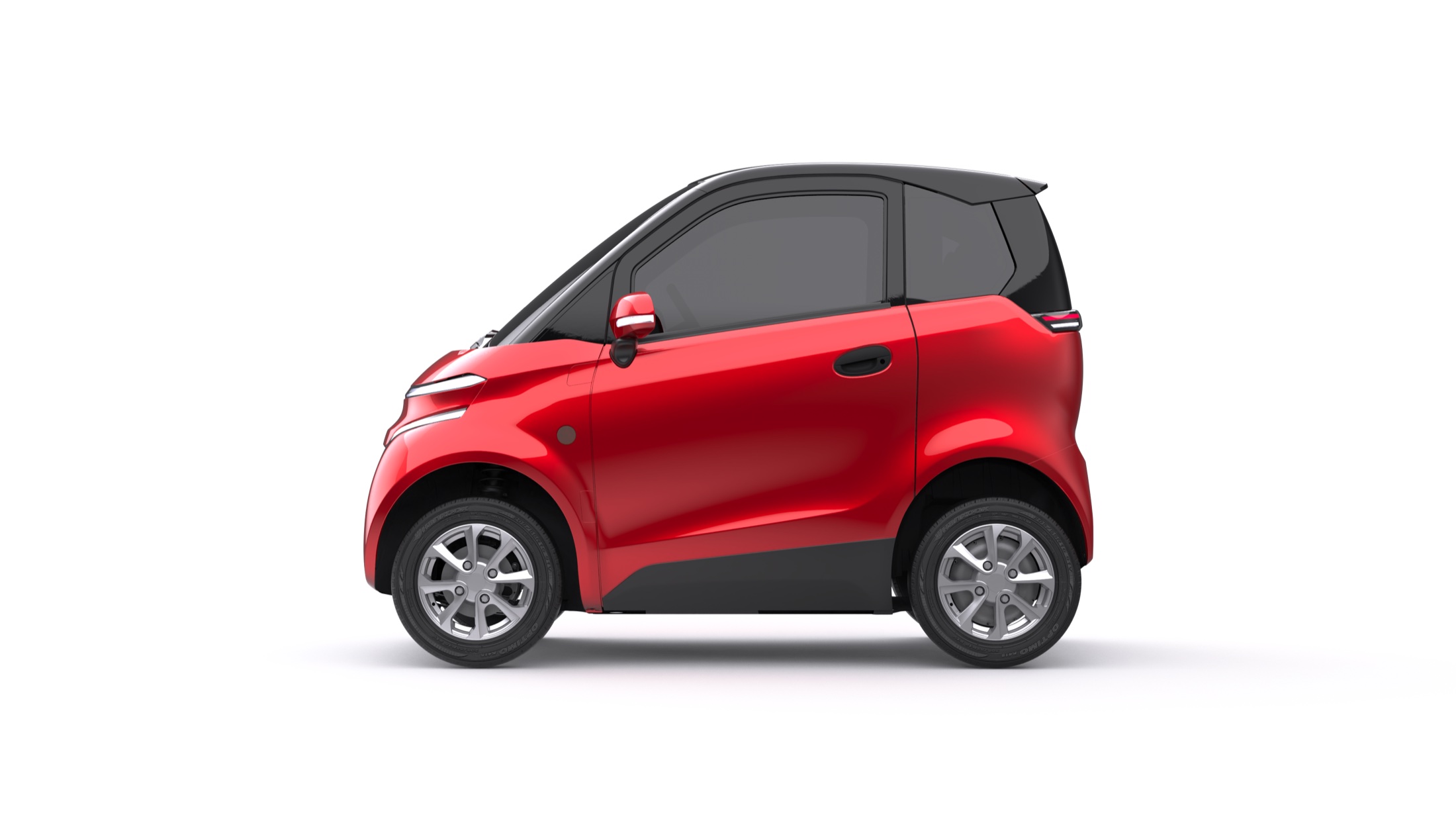 Red HAWTAO C1 shown in side profile